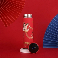 Botella con infusor estilo chino