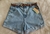SHORTS JEANS COM CINTO - comprar online