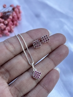 Conjunto Losango 9 Pedras - comprar online