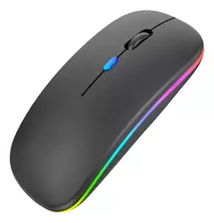 Mouse Inalámbrico Recargable con Luz RGB en internet