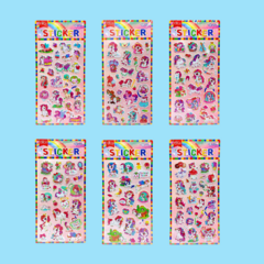 DOCENA STICKERS ANIMADOS SURTIDO