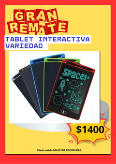 TABLET INTERACTIVA CON LÁPIZ