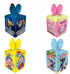 DOCENA CAJAS BOMBONERAS ANIMADAS VARIEDAD - comprar online