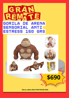 GORILA SENSORIAL ANTI ESTRESS 150 GRS