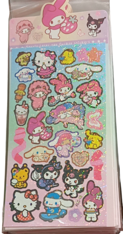 SET STICKERS SANRIO - Distribuidora y comercializadora Villagrán y Palma SpA 