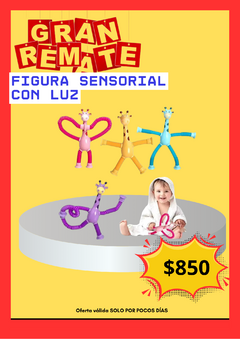 FIGURA SENSORIAL CON LUZ LED