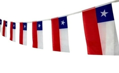 GUIRNALDA BANDERA CHILENA