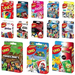 CARTA JUEGO UNO ANIMADA VARIEDAD - comprar online