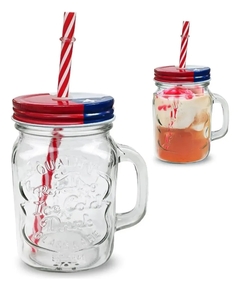 VASO TOMA TODO VIDRIO CON BOMBILLA - comprar online