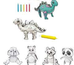 DOCENA DE GLOBOS PARA PINTAR DIFERENTES DISEÑOS INCLUYE PEDESTAL Y PLUMONES
