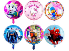 DOCENA GLOBOS DISNEY VARIEDAD 45 CM S/V