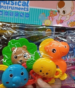 SET 4 SONAJEROS BEBÉ
