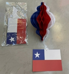 ADORNO DIECIOCHERO CON BANDERA