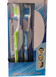CAJA DE 12 CEPILLOS DENTAL ADULTO