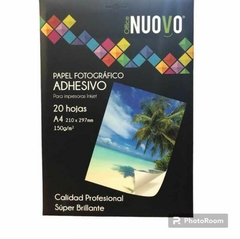 PAPEL FOTOGRÁFICO ADHESIVO 20 HOJAS