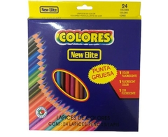 CAJA DE 24 LÁPICES DE COLORES