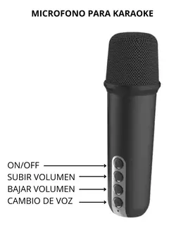 PARLANTE SOUL MINI KARAOKE BOX - tienda online