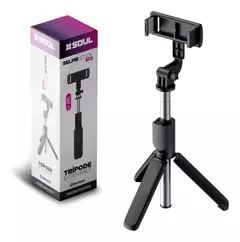 Trípode Bastón Selfie Soul H50 Con Control Remoto - comprar online