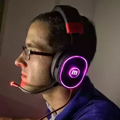Auriculares Usb Gamer Micrófono Streaming Pc Ps4 2 Metros - comprar online