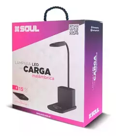 Lámpara Escritorio Velador Led C/ Base De Carga Inalámbrica en internet