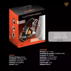 Auricular Gamer Levelup Copperhead Ps4 Oc Xbox One - BPAccesoriosok