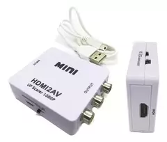Adaptador Conversor Hdmi A Av Rca Video Analogico