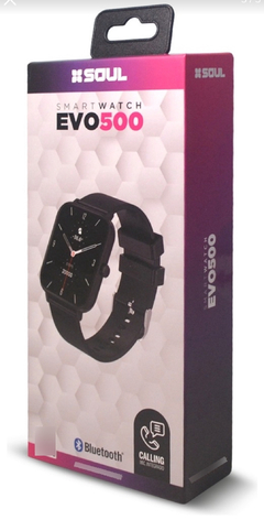 Smartwatch Touch Soul Evo 500 Tech Negro Funcion Llamada en internet