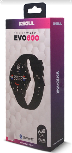 Smartwatch Touch Soul Evo 600 Classic Negro Funcion Llamada en internet