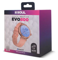 Smartwatch Touch Soul Evo 800 Lady Rose Gold Funcion Llamada Malla Rosa en internet