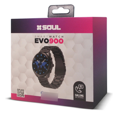 Smartwatch Soul Evo 900 Malla Metalica Funcion Llamada Malla Negro en internet