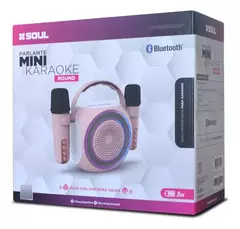 PARLANTE SOUL MINI KARAOKE ROUND - comprar online