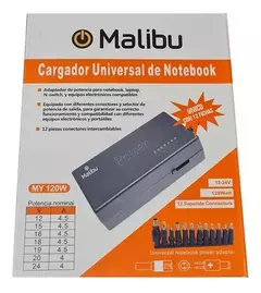 CARGADOR UNIVERSAL MALIBU