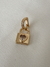 Pingente Cadeado do Amor - comprar online