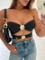 Cropped Rosa na internet