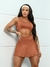 Short Saia Fit - Caramelo - loja online