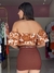 Cropped Aline - Marrom na internet