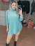Vestido Poncho - Verde - comprar online