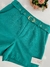 Short Alfaiataria - Verde Tiffany - comprar online