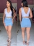Short Saia - Azul - comprar online