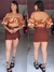 Short Saia - Marrom