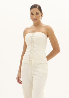 Blusa Corset Alongada - Lança Perfume - comprar online