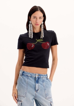 T-Shirt Baby Look Shine - Lança Perfume