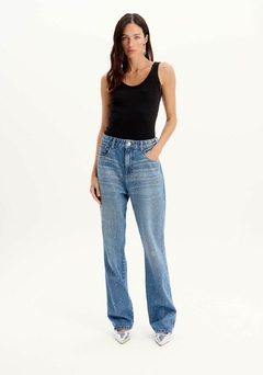 Calça Jeans Reta Super High - Lança Perfume