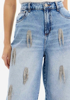 Calça Jeans Wide Led - Lança Perfume - comprar online