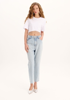 Calça Jeans Luna Mom Super High Shine - My Favorite Things