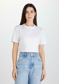 T-shirt com Amarração nas Costas - Lança Perfume