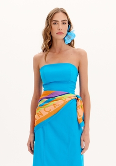 Vestido Super Midi sem Alças - Lança Perfume na internet