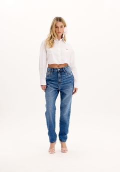Calça Jeans Luna Mom Super High - Lança Perfume