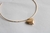 Choker Aro Coração Banho Ouro 18K na internet