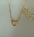 Conjunto Coração Ouro 18K - comprar online